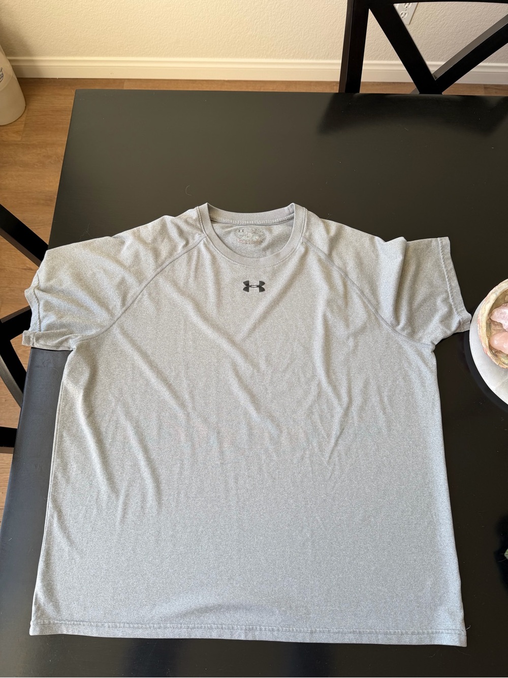Under Armour Light Gray Men’s Short Sleeve Performance Tee
